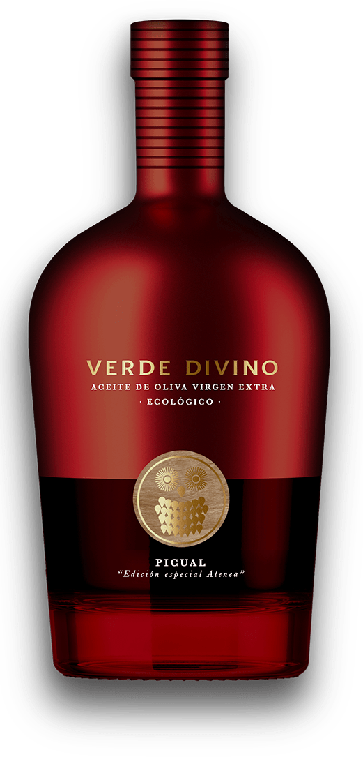 Flasche Premium Verde Divino Natives Bio-Olivenöl Extra