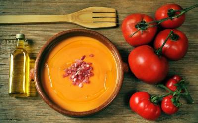 How to make salmorejo with Monsieur Cuisine: traditional recipe step by step